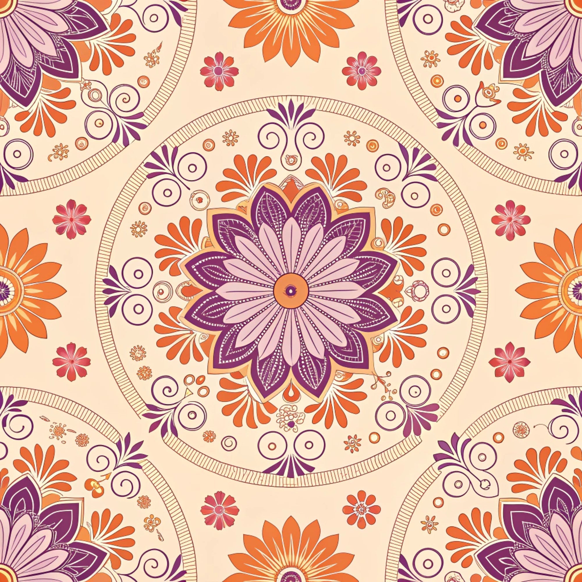 Lavender Lattice Pattern 30 Minky Fabric