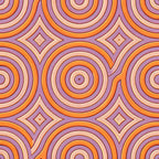 Lavender Lattice Pattern 5 Minky Fabric