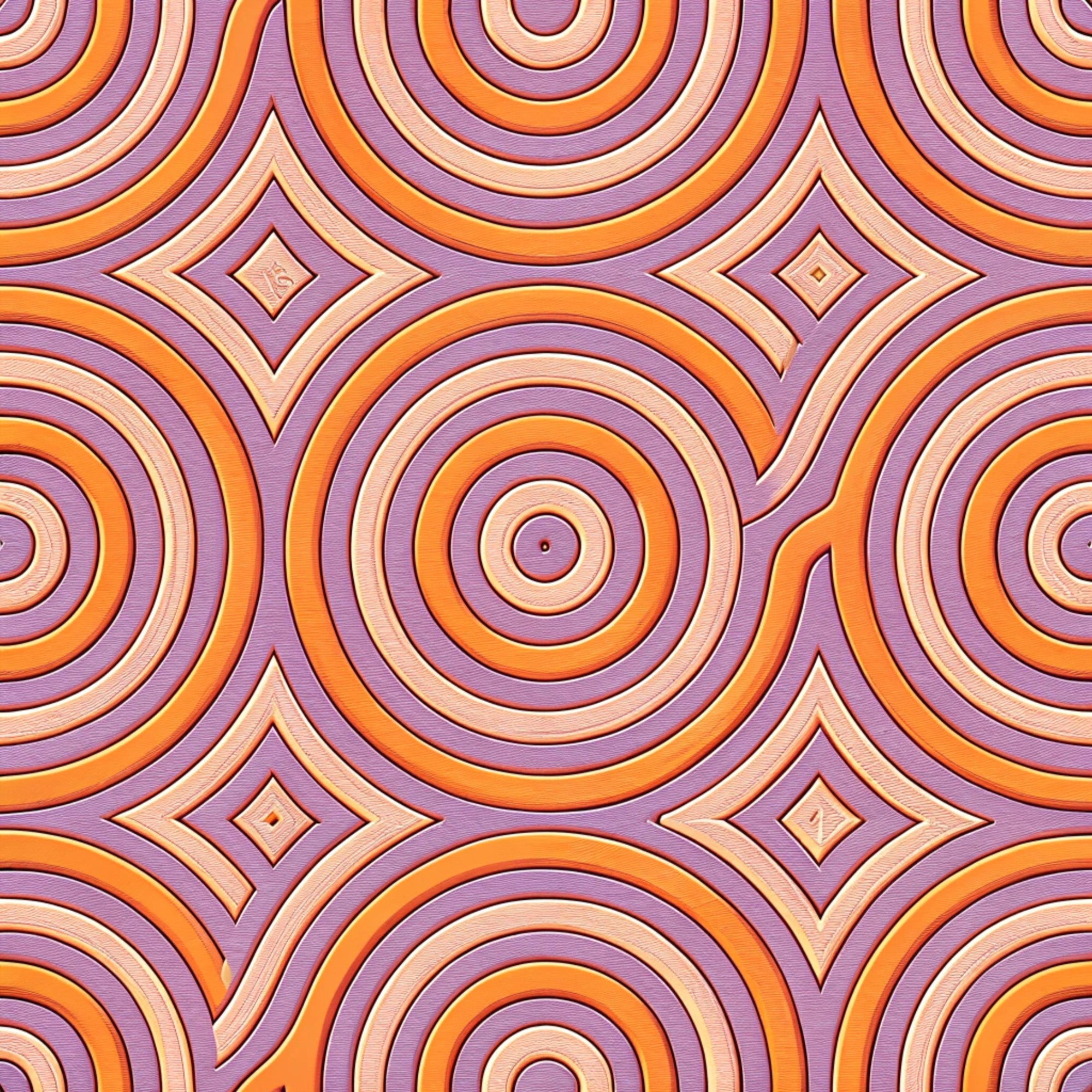 Lavender Lattice Pattern 5 Minky Fabric
