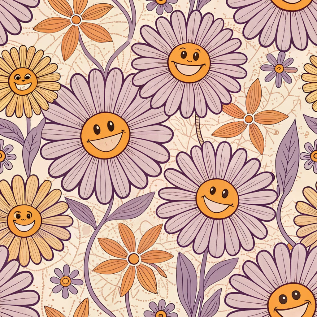 Lavender Lattice Pattern 9 Minky Fabric
