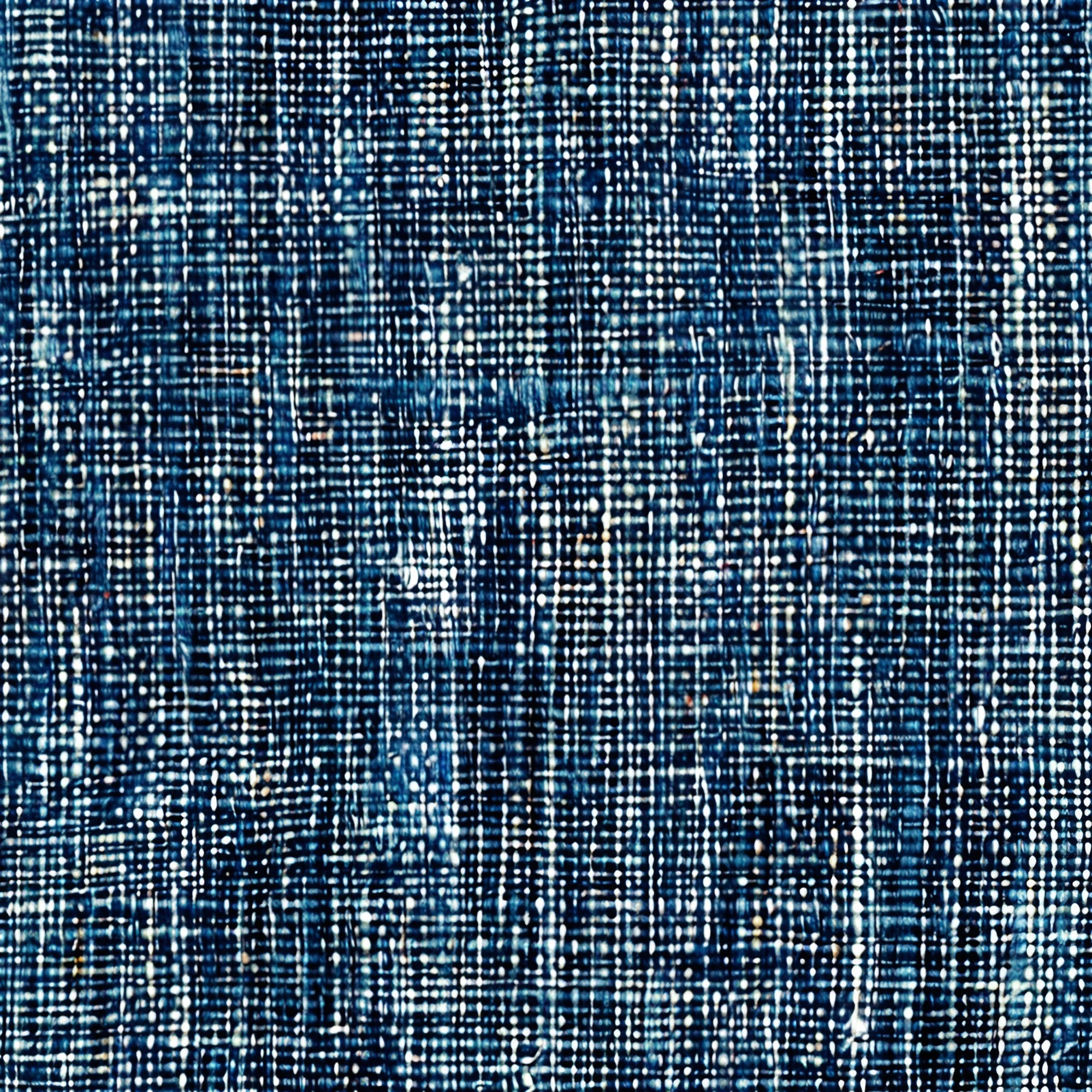 Indigo Weave Pattern 10 Minky Fabric