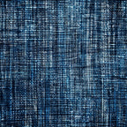 Indigo Weave Pattern 3 Minky Fabric