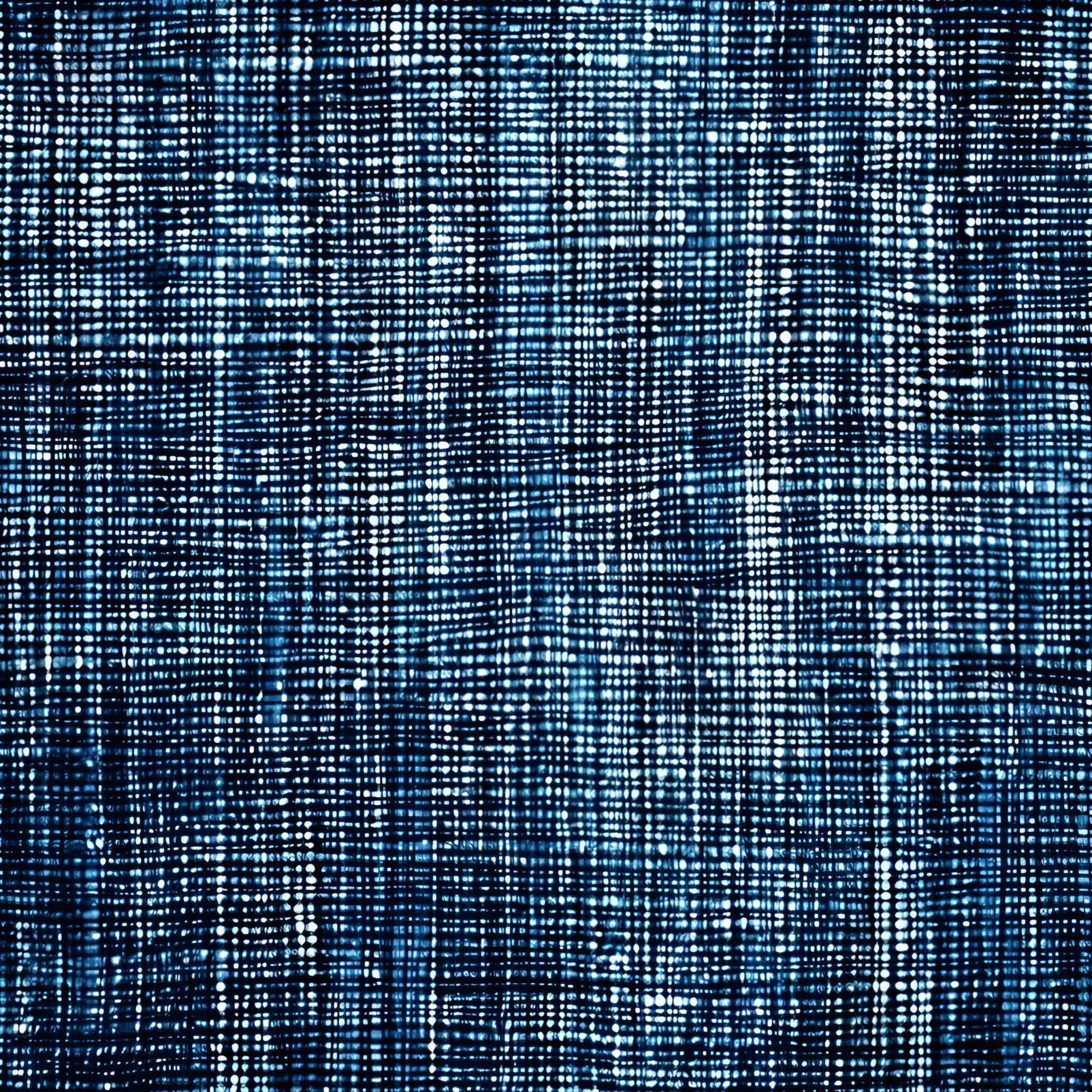 Indigo Weave Pattern 3 Minky Fabric