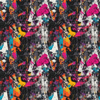 Punk Poster Riot Pattern 12 Minky Fabric