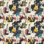Punk Poster Riot Pattern 7 Minky Fabric