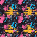 Punk Poster Riot Pattern 8 Minky Fabric