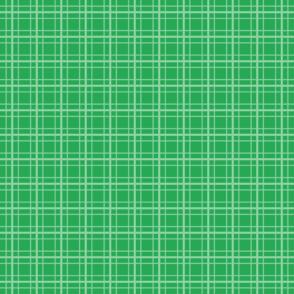 green, emerald green, grid pattern, geometric, checkerboard, squares,, fabric panel, halloween basics, seasonal fabric, craft fabric, patchwork, tessellation, uniform pattern, bright green, vibrant color, repetitive design, cotton fabric, quilting material
