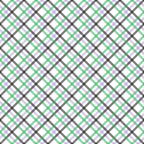 plaid pattern, diagonal stripes, green lines, purple lines, gray lines, white background, crosshatch design, geometric pattern,, fabric panel, checkered motif, intersecting lines, halloween basics, seasonal fabric, craft material, sewing fabric, cotton textile, repeating pattern, angular design