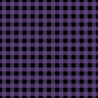 purple, black, plaid pattern, checkered design, gingham, halloween colors, spooky theme,, fabric panel, geometric pattern, alternating squares, seasonal fabric, craft material, sewing supply, autumn colors, gothic colors, repeating motif, textile design, halloween crafts