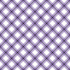purple plaid, lavender, white diamonds, geometric pattern, checkered design, diagonal stripes,, fabric panel, halloween themed, seasonal fabric, repeating pattern, gingham style, woven texture, craft fabric, sewing material, purple tones, diamond shapes, crosshatch pattern