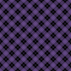 purple, black, plaid, argyle pattern, diagonal lines, checkered, halloween themed,, fabric panel, gothic colors, geometric design, crosshatch texture, seasonal fabric, autumn colors, spooky theme, craft fabric, sewing material, repeating pattern, diamond shapes