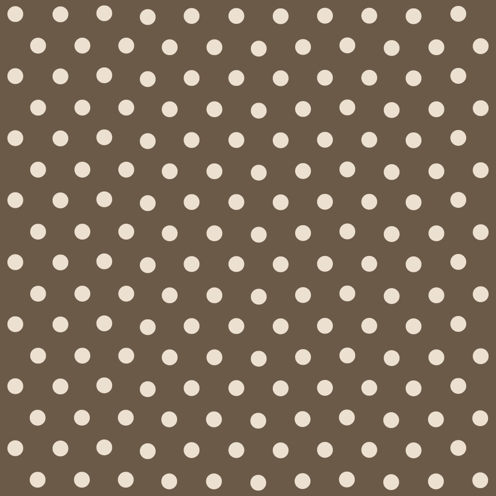 brown, beige, cream, polka dots, geometric pattern, regular dots, coffee brown, tan, neutral colors,, fabric panel, spotted design, circular motifs, earth tones, repeating pattern, uniform spacing, minimalist style, crafting fabric, sewing material