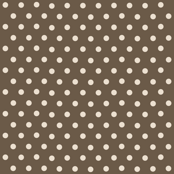 brown, beige, cream, polka dots, geometric pattern, regular dots, coffee brown, tan, neutral colors,, fabric panel, spotted design, circular motifs, earth tones, repeating pattern, uniform spacing, minimalist style, crafting fabric, sewing material