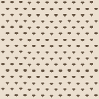 brown hearts, beige background, heart pattern, small hearts, repeating pattern, geometric hearts, coffee brown, tan, neutral tones, love motifs, romantic pattern,, fabric panel, handdrawn style, scattered hearts, valentine theme, heart shapes, brown and cream, cotton fabric, crafting material