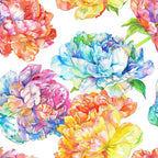 Prismatic Blooms Pattern 12 Minky Fabric