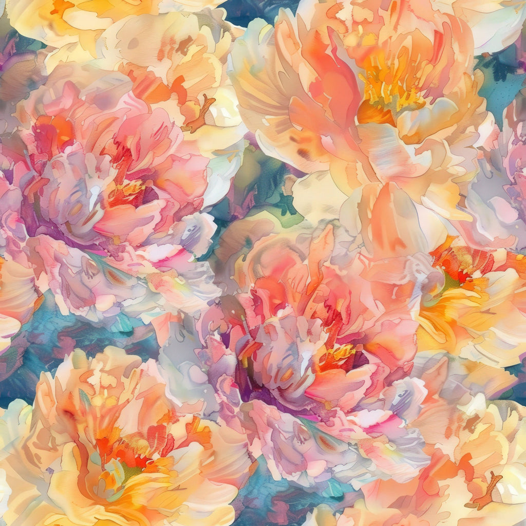 Prismatic Blooms Pattern 9 Minky Fabric
