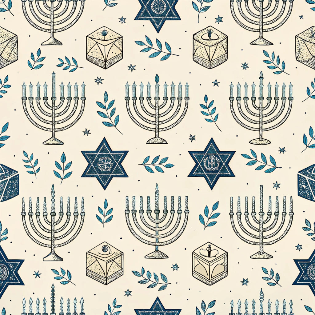 Festival of Lights Pattern 13 Minky Fabric