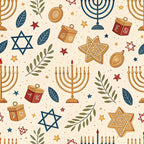 Festival of Lights Pattern 18 Minky Fabric