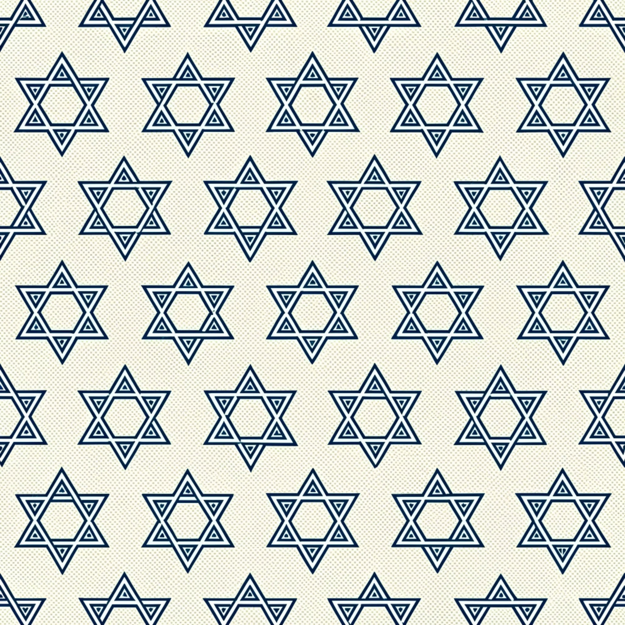 Hanukkah Pattern 27 Quilting Cotton Fabric