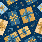 Festival of Lights Pattern 8 Minky Fabric