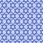 blue, light blue, periwinkle, star of david, jewish symbols, geometric pattern, six-pointed stars, repeating pattern, hanukkah, festival of lights, religious motifs,, fabric panel, holiday fabric, sacred geometry, interlocking stars, tessellated design, celebration theme, spiritual symbols, crafting material