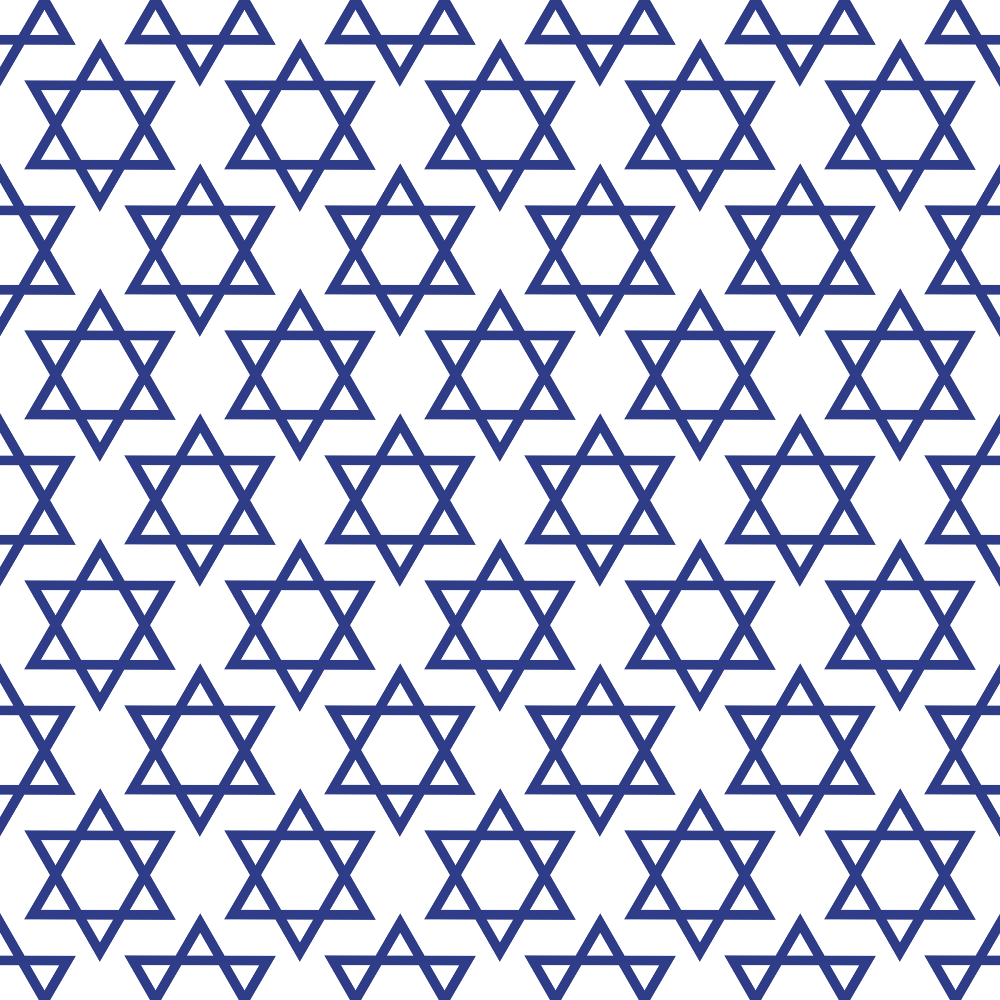 white, navy blue, star pattern, six-pointed stars, geometric design, repeating motif, festival of lights, hanukkah theme, jewish symbols, star of david,, fabric panel, holiday fabric, celebratory pattern, religious symbols, blue and white, tessellated design, cultural motifs, festive fabric, spiritual symbols