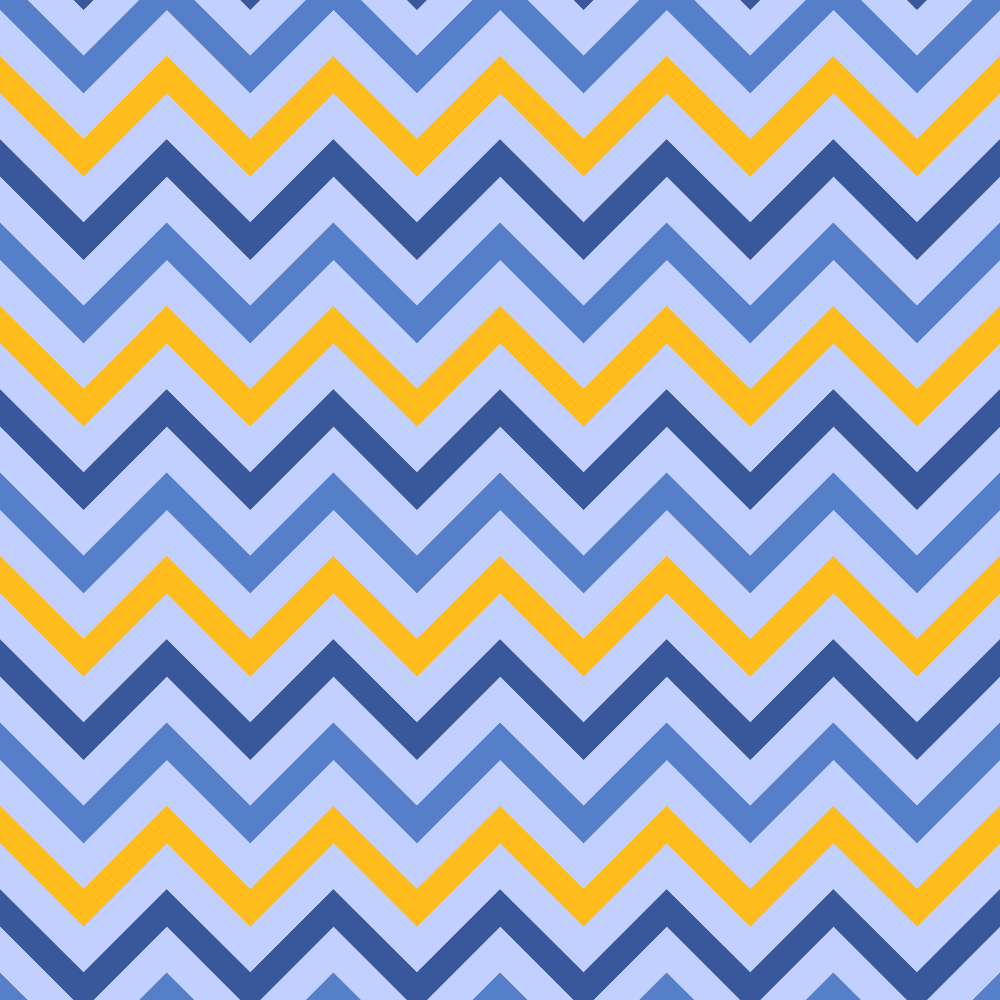 blue, yellow, orange, light blue, chevron pattern, zigzag stripes, geometric design,, fabric panel, repeating pattern, modern design, bright colors, festival of lights, hanukkah theme, holiday fabric, seasonal motif, contemporary style, bold chevrons, wavy lines, festive colors