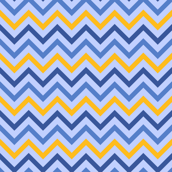 blue, yellow, orange, light blue, chevron pattern, zigzag stripes, geometric design,, fabric panel, repeating pattern, modern design, bright colors, festival of lights, hanukkah theme, holiday fabric, seasonal motif, contemporary style, bold chevrons, wavy lines, festive colors