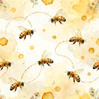 Nectar Meadow Pattern 12 Minky Fabric