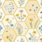 Nectar Meadow Pattern 18 Minky Fabric