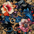 Imperial Florals Pattern 5 Minky Fabric