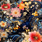 Imperial Florals Pattern 8 Minky Fabric