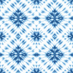 Indigo Shibori Tie Dye Pattern 1 Minky Fabric
