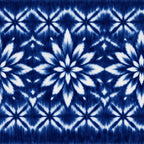 Indigo Shibori Tie Dye Pattern 15 Minky Fabric