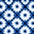 Indigo Shibori Tie Dye Pattern 22 Minky Fabric