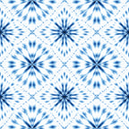 Indigo Shibori Tie Dye Pattern 3 Minky Fabric