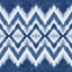 Indigo Shibori Tie Dye Pattern 8 Minky Fabric