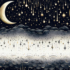 Infinite Galaxy Pattern 6 Minky Fabric