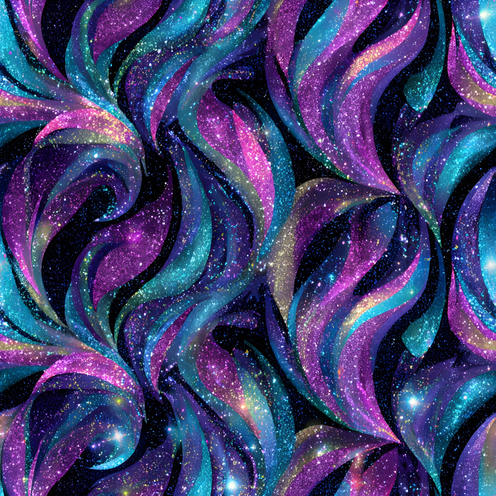 Galaxy Glaze Pattern 15 Minky Fabric