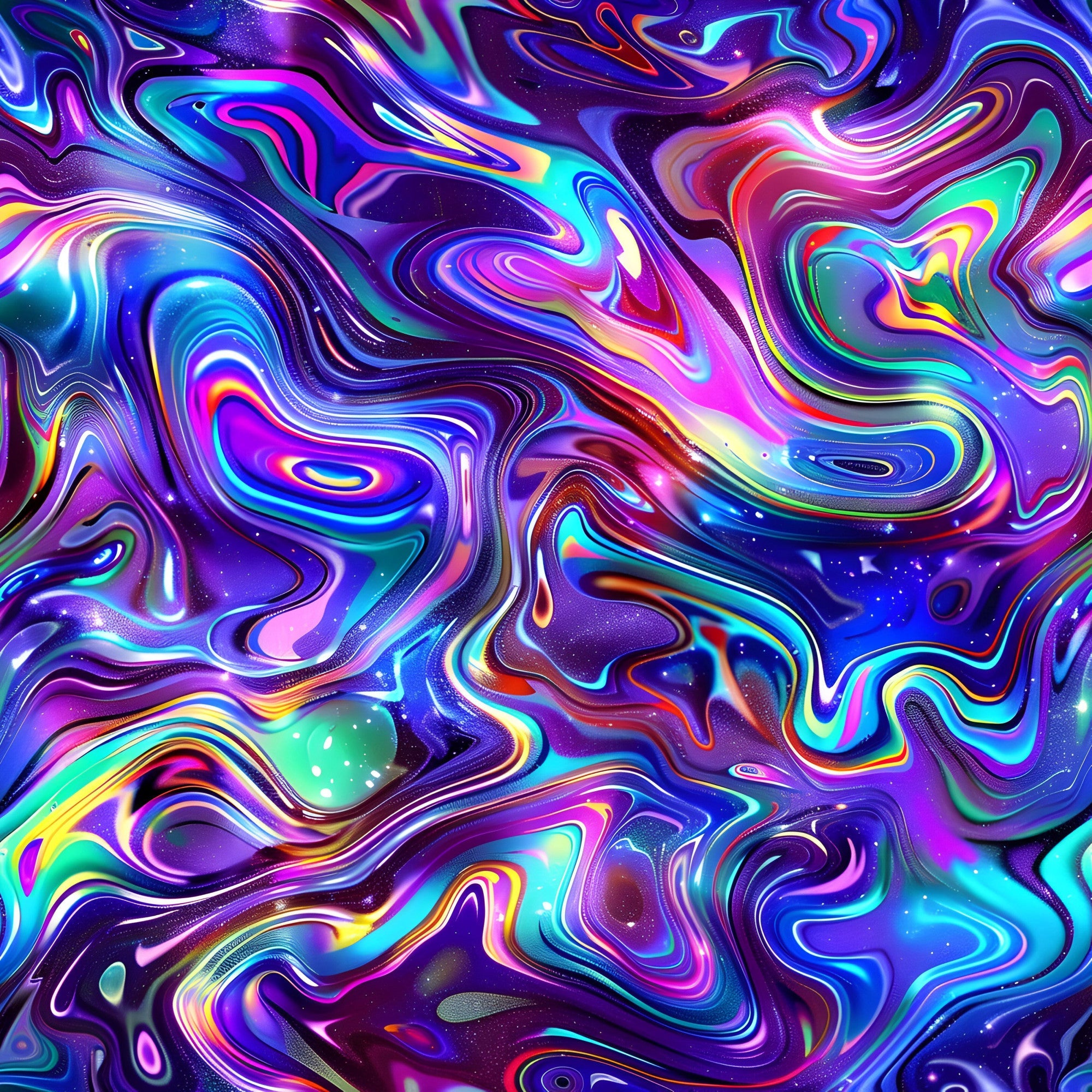 Galaxy Glaze Pattern 24 Minky Fabric