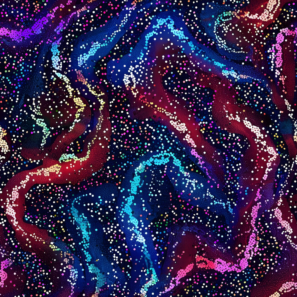 Galaxy Glaze Pattern 3 Minky Fabric