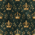 Gilded Regalia Pattern 3 Minky Fabric