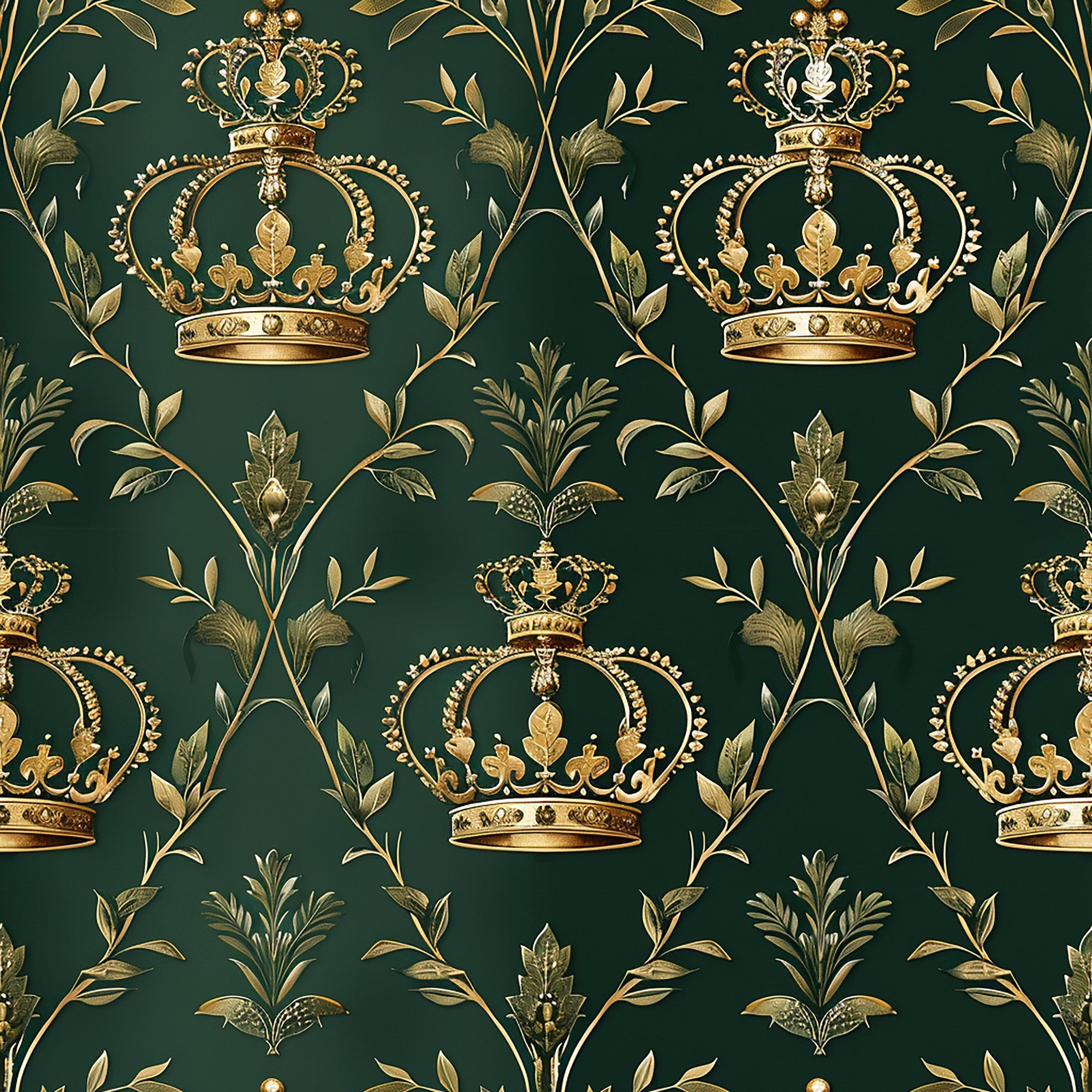 Gilded Regalia Pattern 7 Minky Fabric