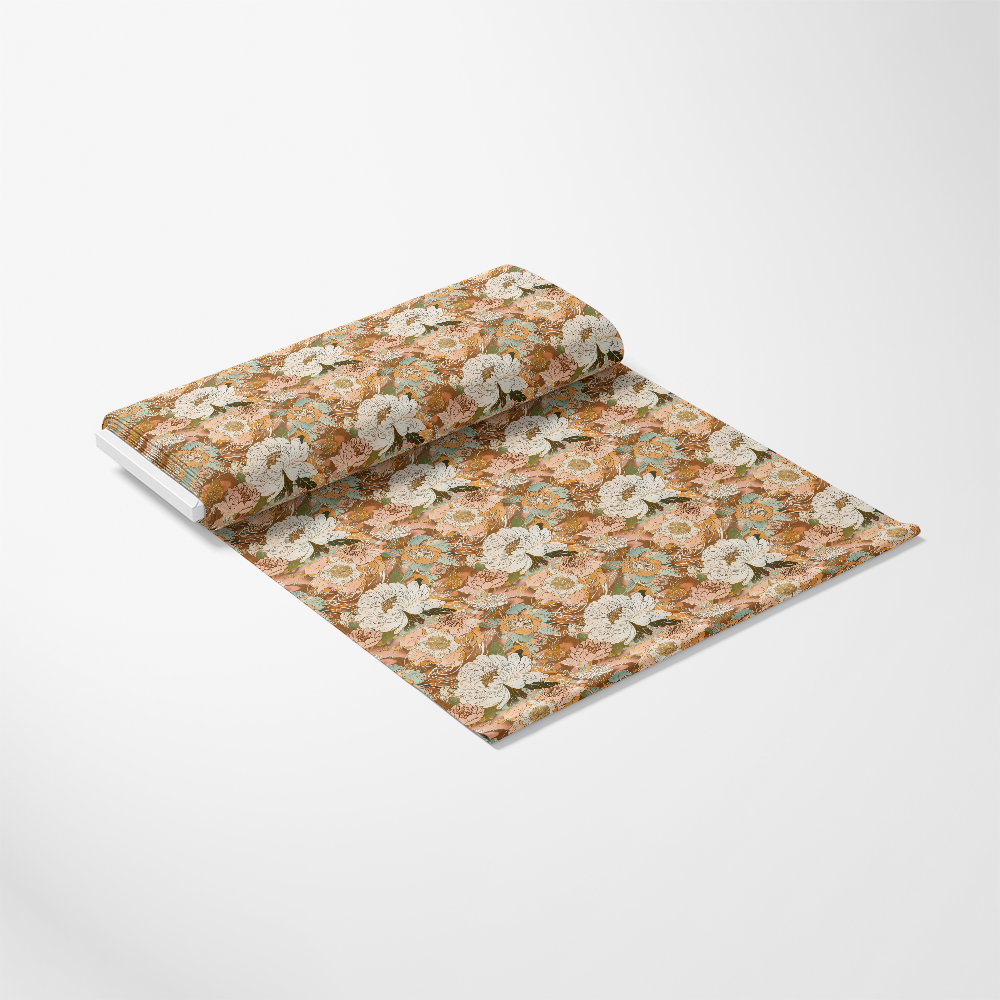 Japanese Blossoms Pattern 17 Quilting Cotton Fabric
