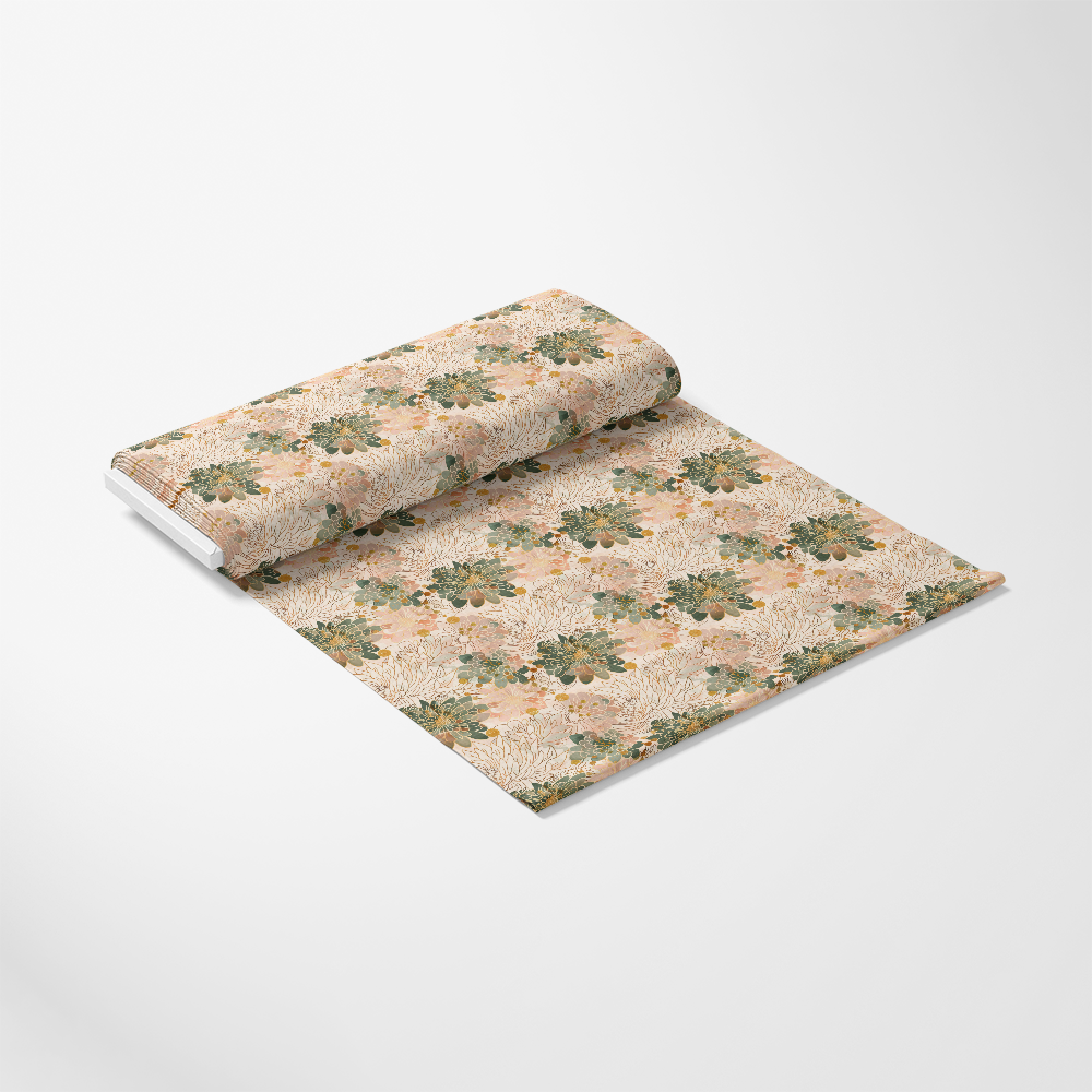 Japanese Blossoms Pattern 4 Quilting Cotton Fabric