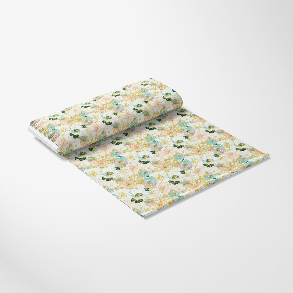 Japanese Blossoms Pattern 7 Quilting Cotton Fabric