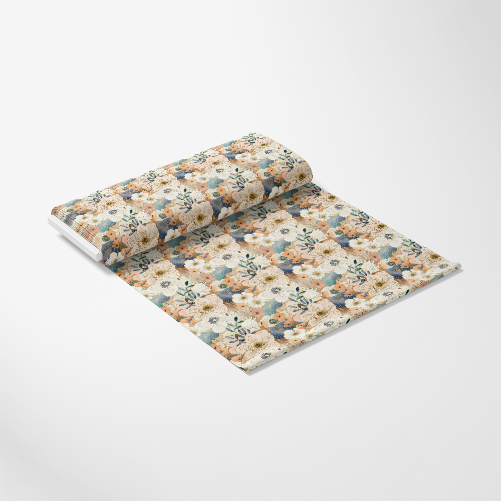 Japanese Blossoms Pattern 8 Quilting Cotton Fabric
