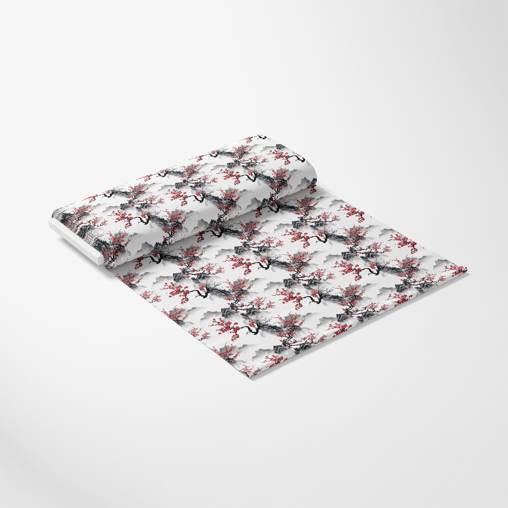Japanese Cherry Blossoms 6 Quilting Cotton Fabric
