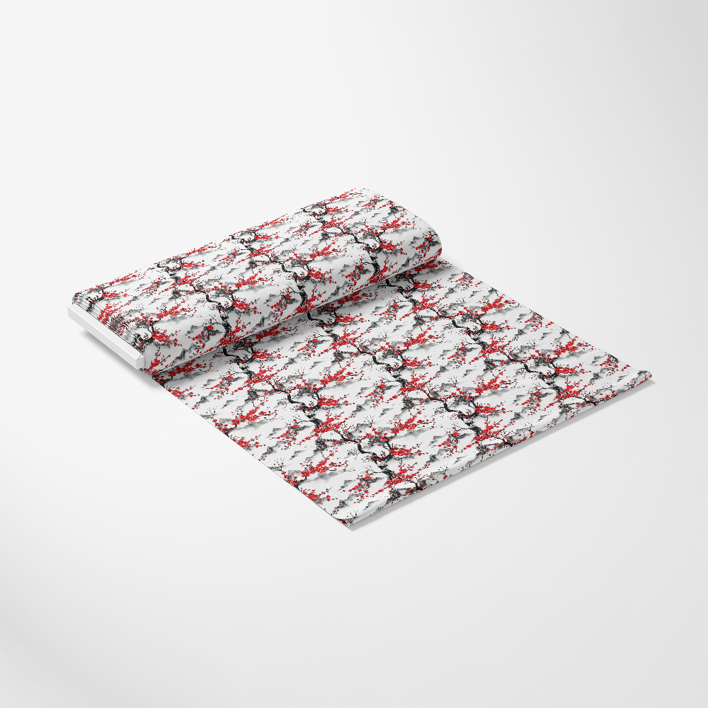Japanese Cherry Blossoms 8 Quilting Cotton Fabric