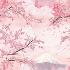 Sakura Summit Pattern 11 Minky Fabric